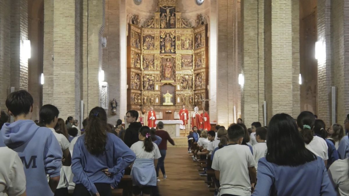 Misa inicio de curso en el colegio diocesano Santiago el Mayor