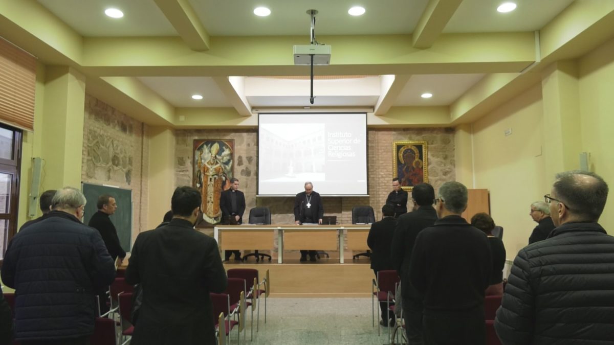 Primer claustro de profesores del Instituto Superior de Ciencias Religiosas de Toledo