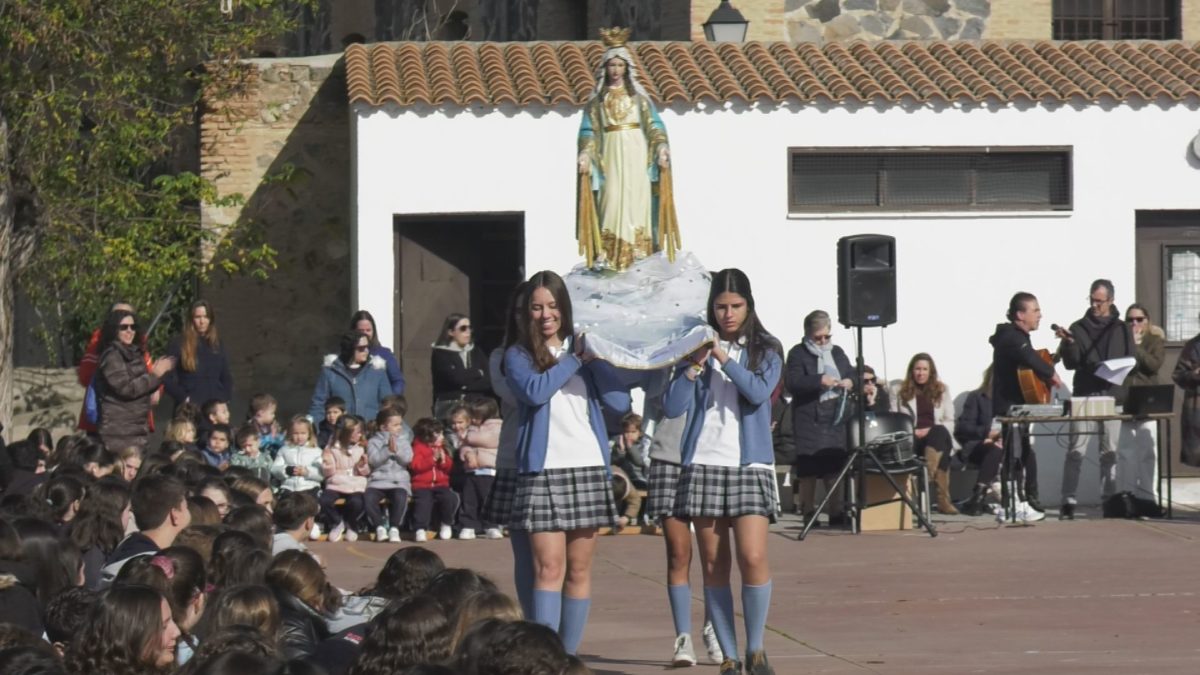 Celebración de la Medalla Milagrosa en el colegio Tavera