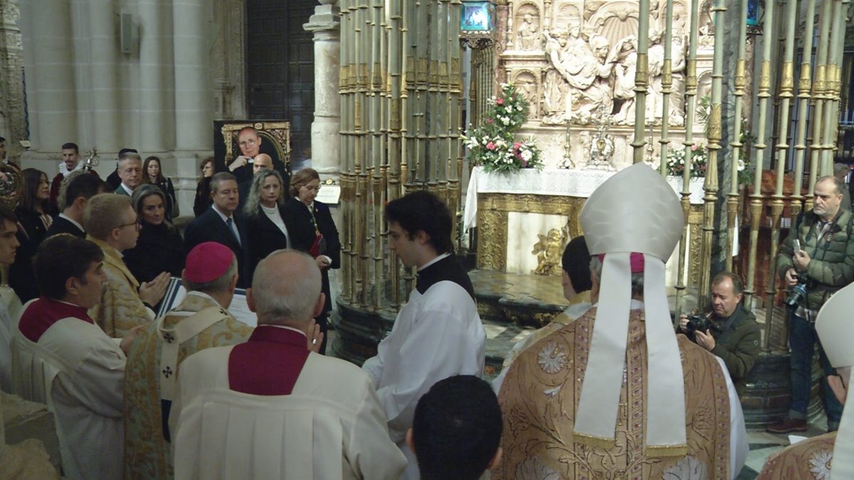 Misa en honor a San Ildefonso en la Catedral de Toledo