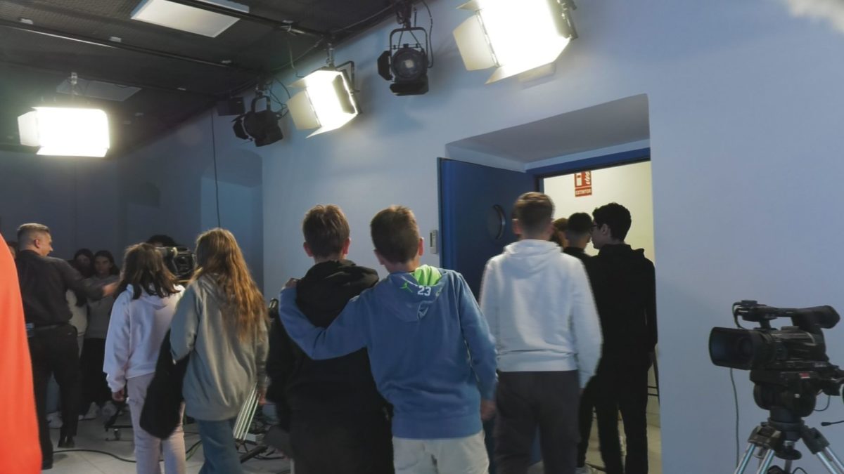 Visita del colegio Joaquín Alonso de Talavera de la Reina