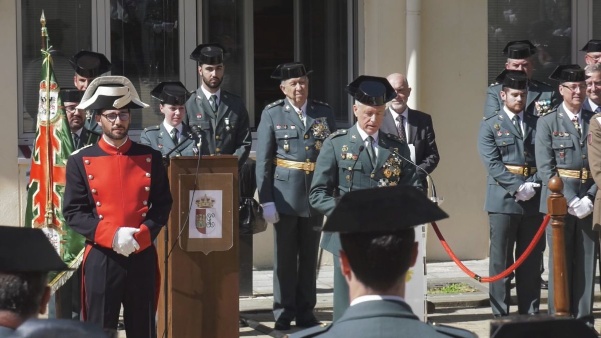 Celebración en el cuartel de Toledo del 181 aniversario de la Guardia Civil