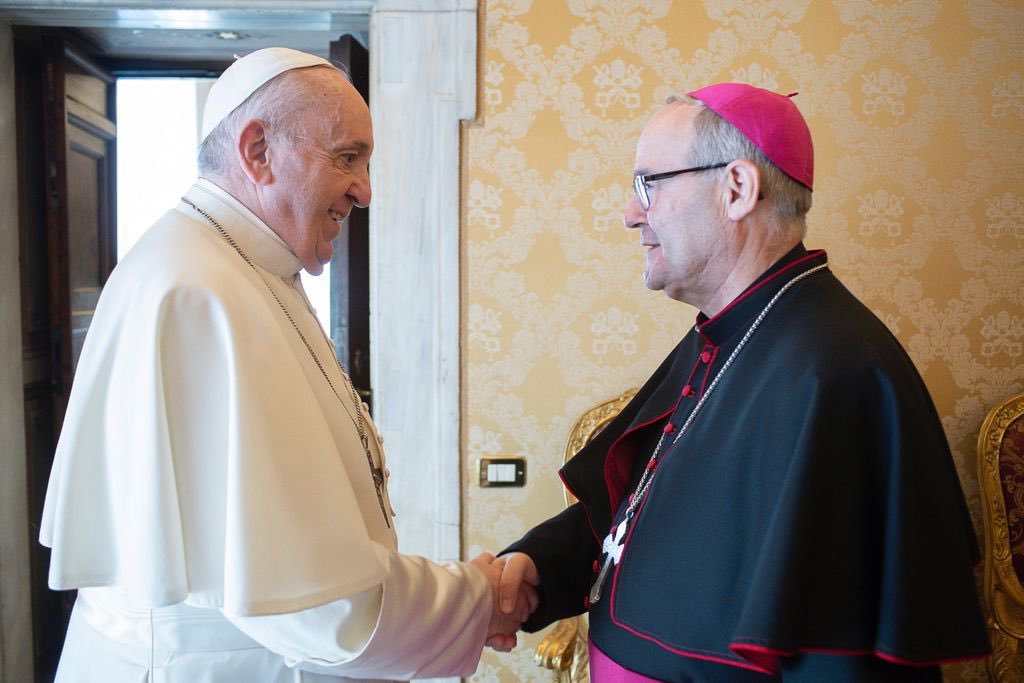 El Papa Francisco recibe en audiencia privada al señor arzobispo de Toledo