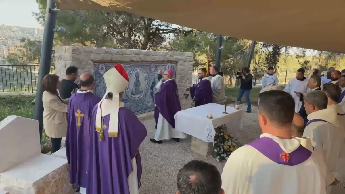 Inaugurada la Capilla de la Virgen de Guadalupe en Belen, Tierra Santa