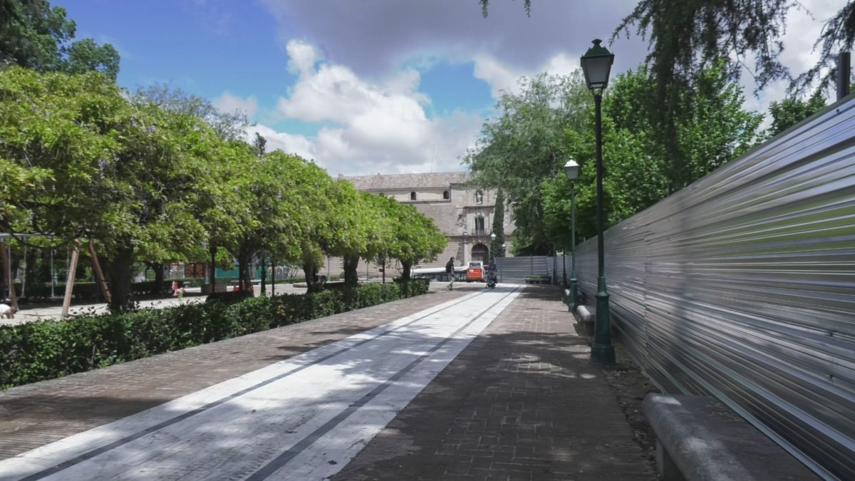 Comienzan las obras de remodelación del parque de la Vega en Toledo