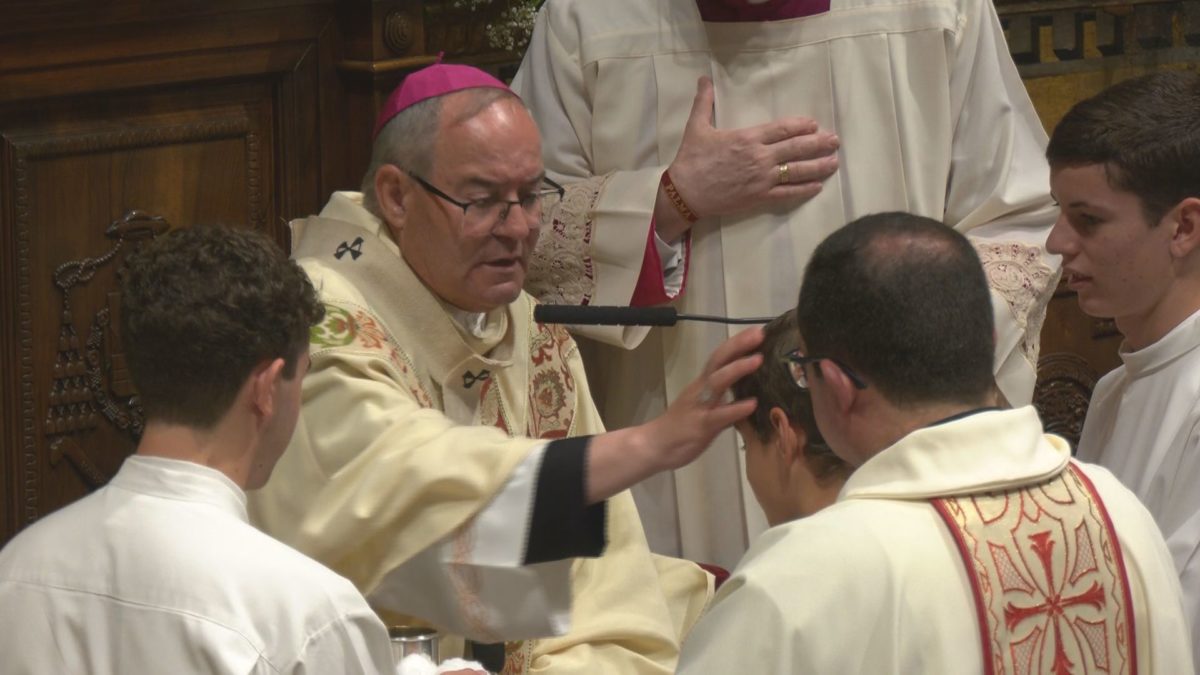 La Catedral acoge la confirmación de adultos, en la solemnidad de Pentecostés
