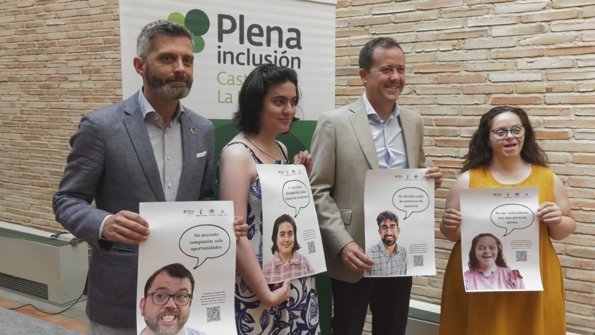Nueva campaña de plena inclusión donde las personas con discapacidad son las protagonistas