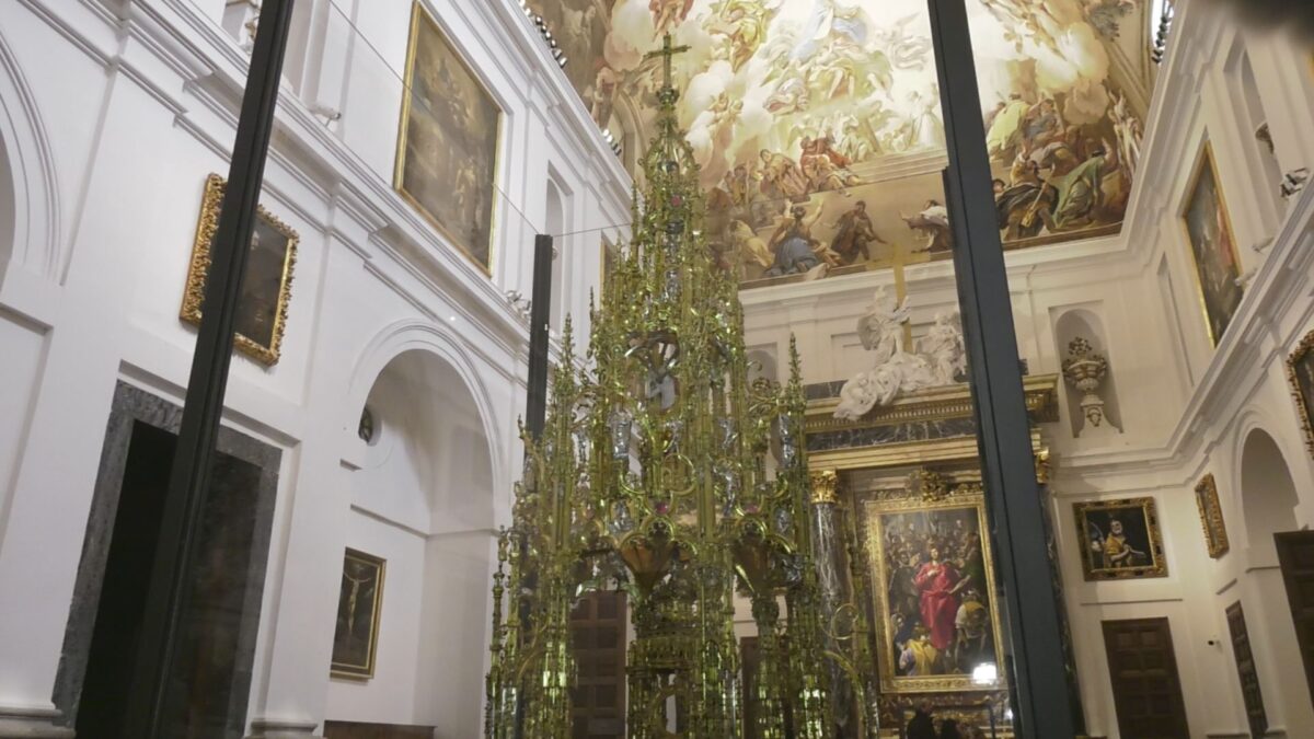 La Custodia de Arfe, en la sacristía de la Catedral Primada
