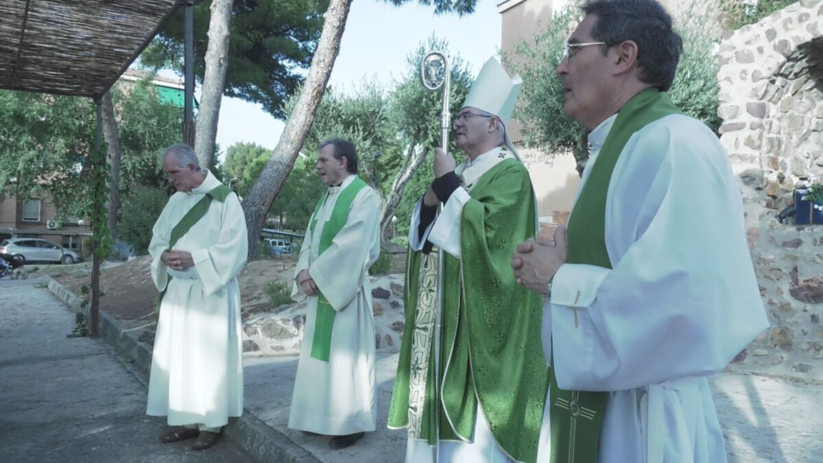 Acto de envío de los peregrinos a Lourdes