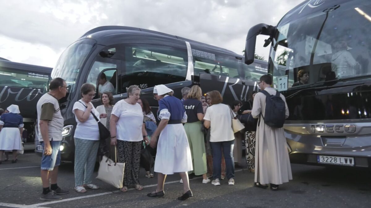 Primer día de peregrinación en Lourdes