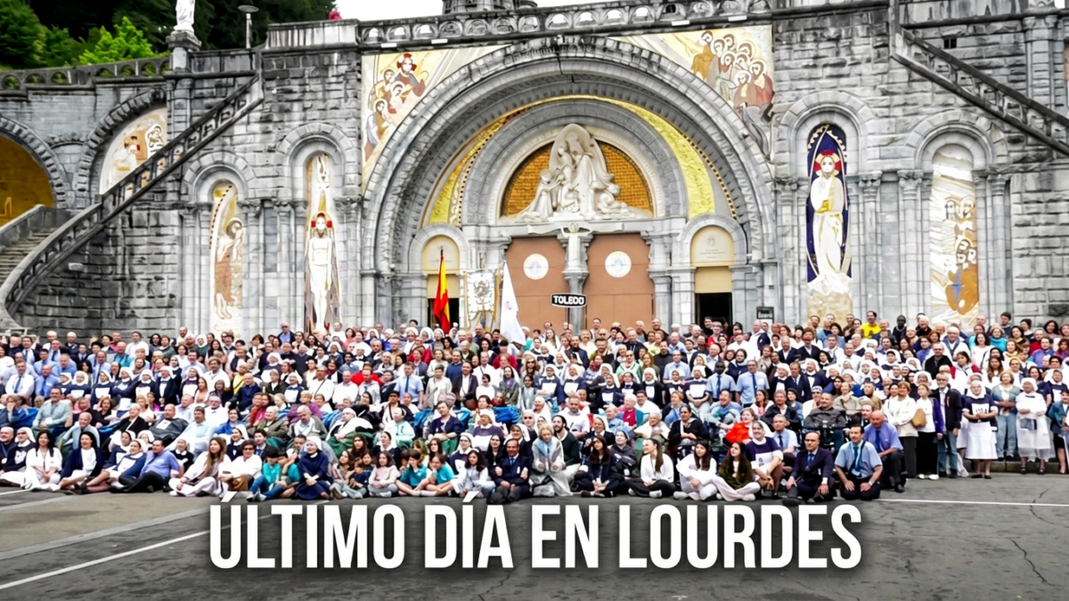 Cuarta jornada en la peregrinación de Lourdes