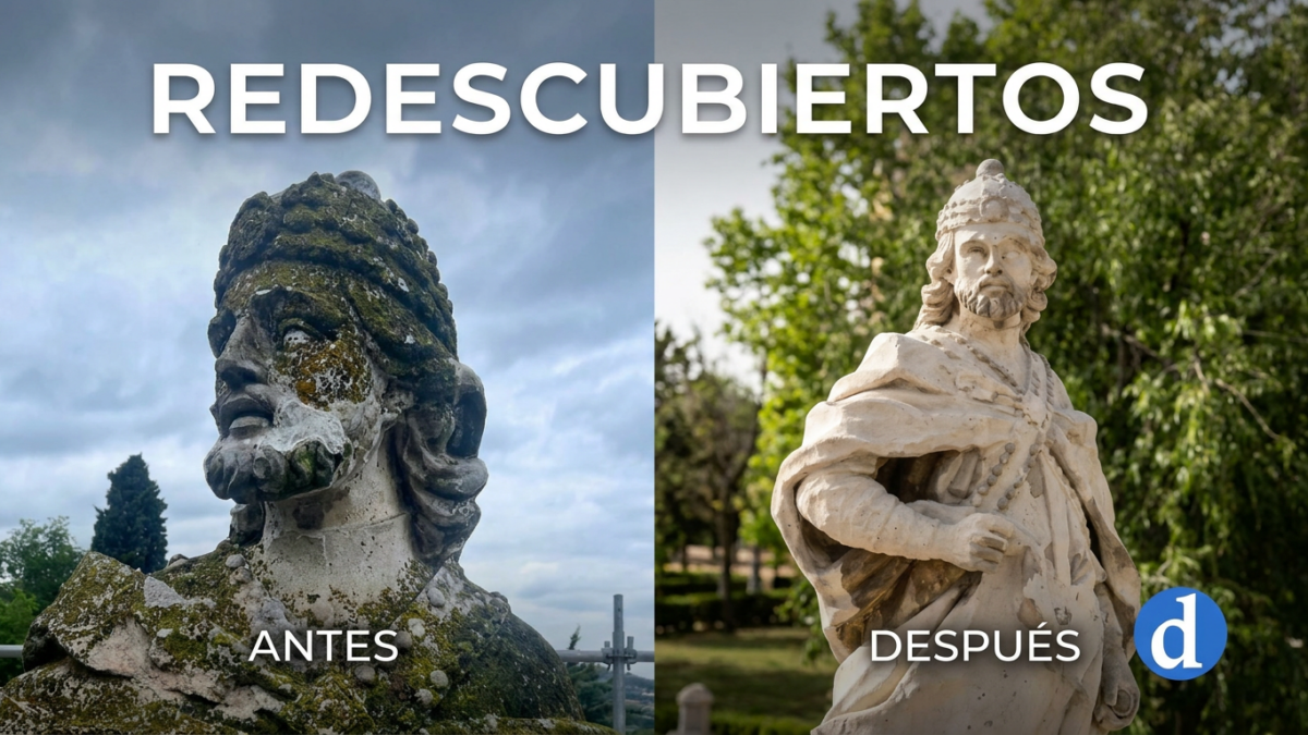 Toledo redescubre a sus reyes: las estatuas de La Vega