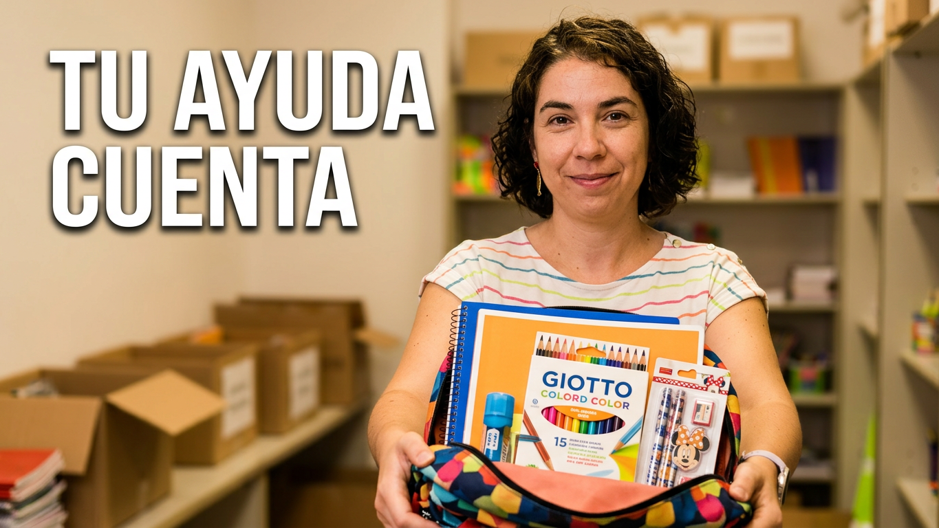 Una mochila llena, un futuro que empieza