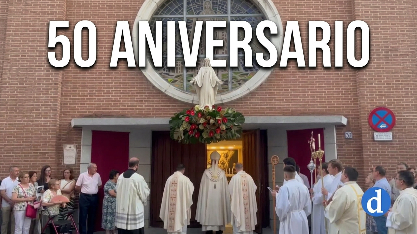 La parroquia de San Ildefonso de Talavera celebra su 50 aniversario