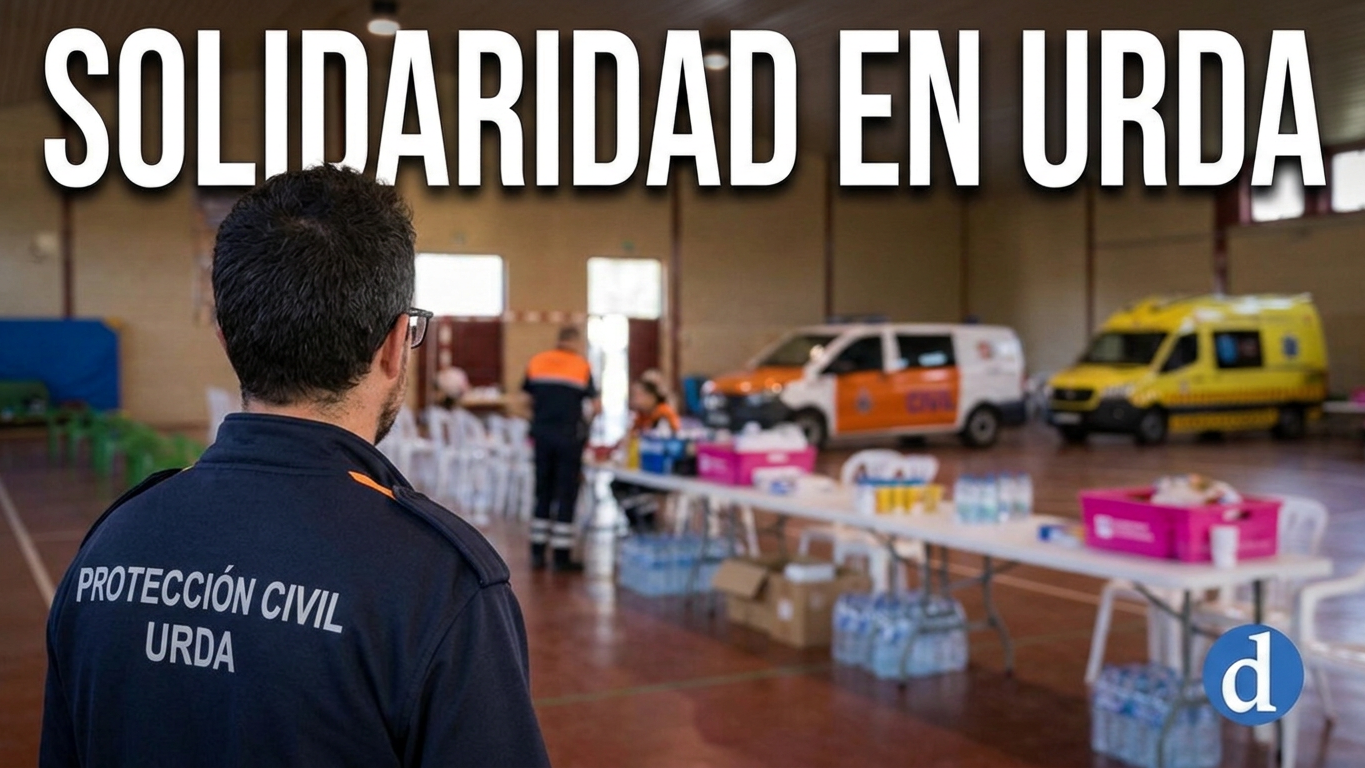 La solidaridad del pueblo de Urda en el accidente ferroviario